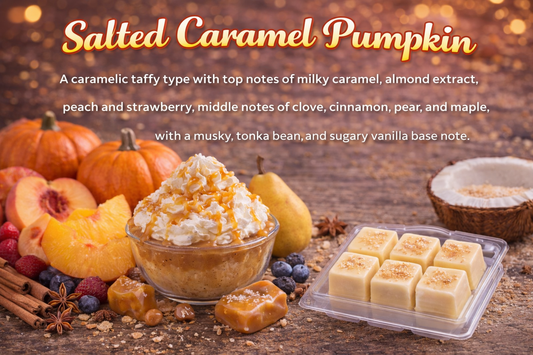 Salted Caramel Pumpkin Wax Melts