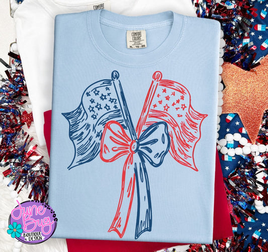 Sketchy Flags with Bow