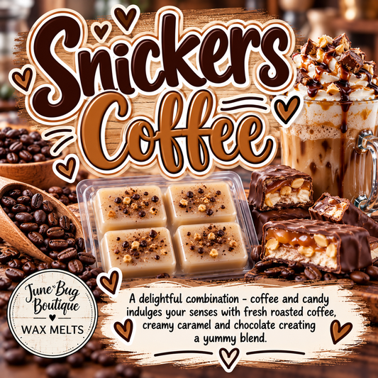 Snickers Coffee Wax Melts