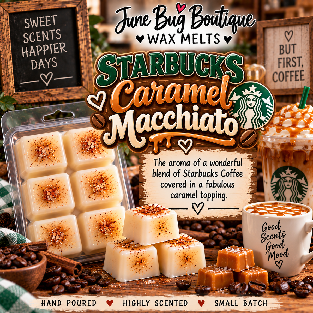 Starby's Caramel Macchiato Wax Melts