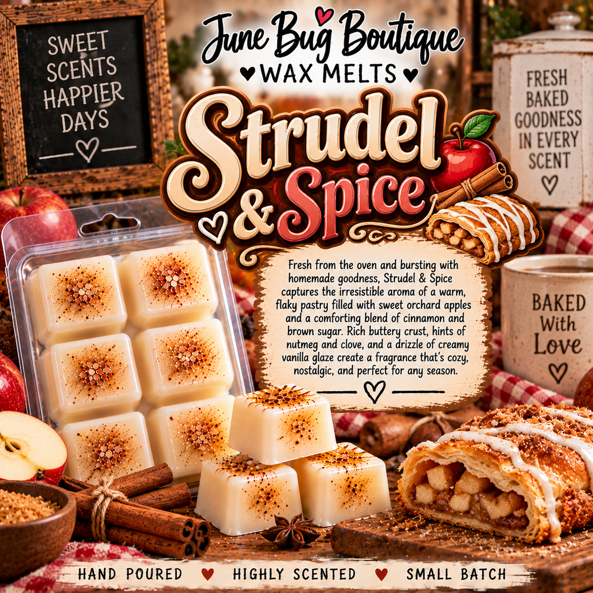 Strudel & Spice Wax Melts