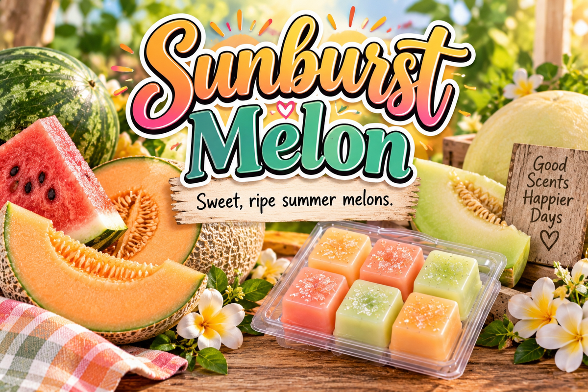 Sunburst Melon Wax Melts
