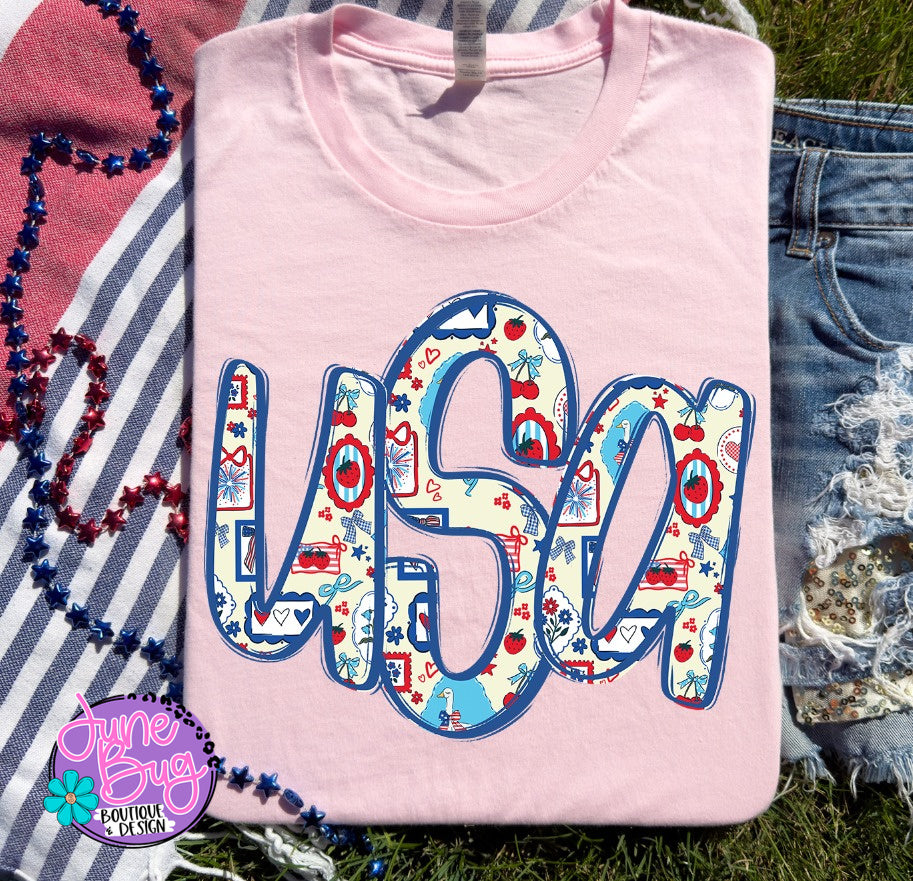 USA Monogram
