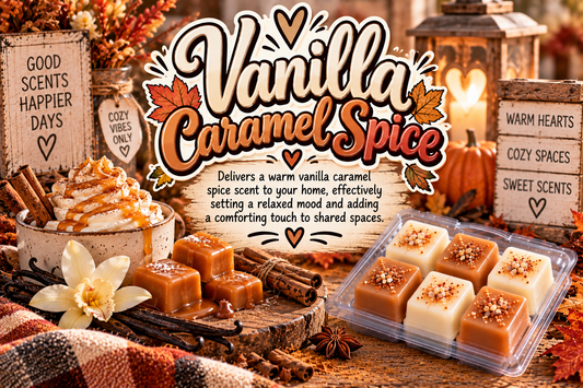 Vanilla Caramel Spice Wax Melts