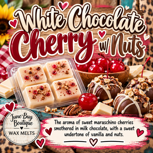 White Chocolate Cherry with Nuts Wax Melts