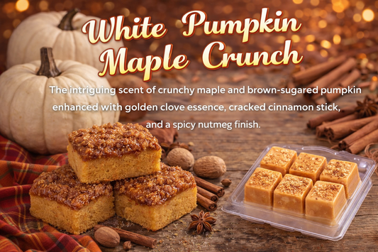 White Pumpkin Maple Crunch Wax Melts
