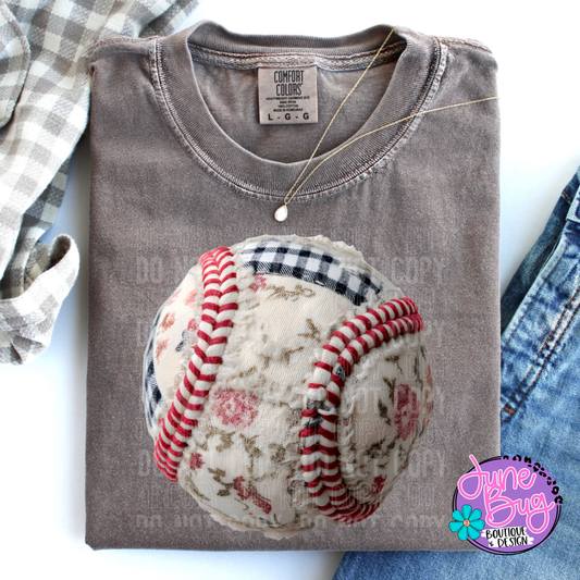 Yarn Patch Baseball